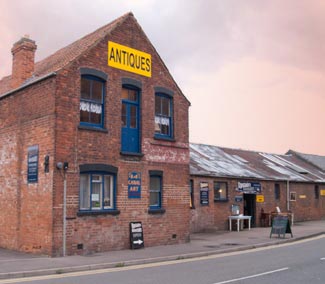 Exterior of Upstairs Downstairs in Gloucester Docks